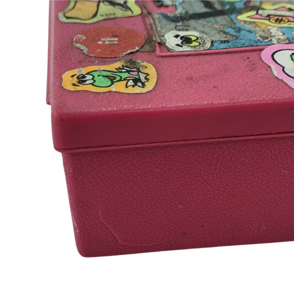 Empire Pencil Corp. Pink Box Y2K Vintage 2000's Plastic Storage Case - Picture 7 of 11
